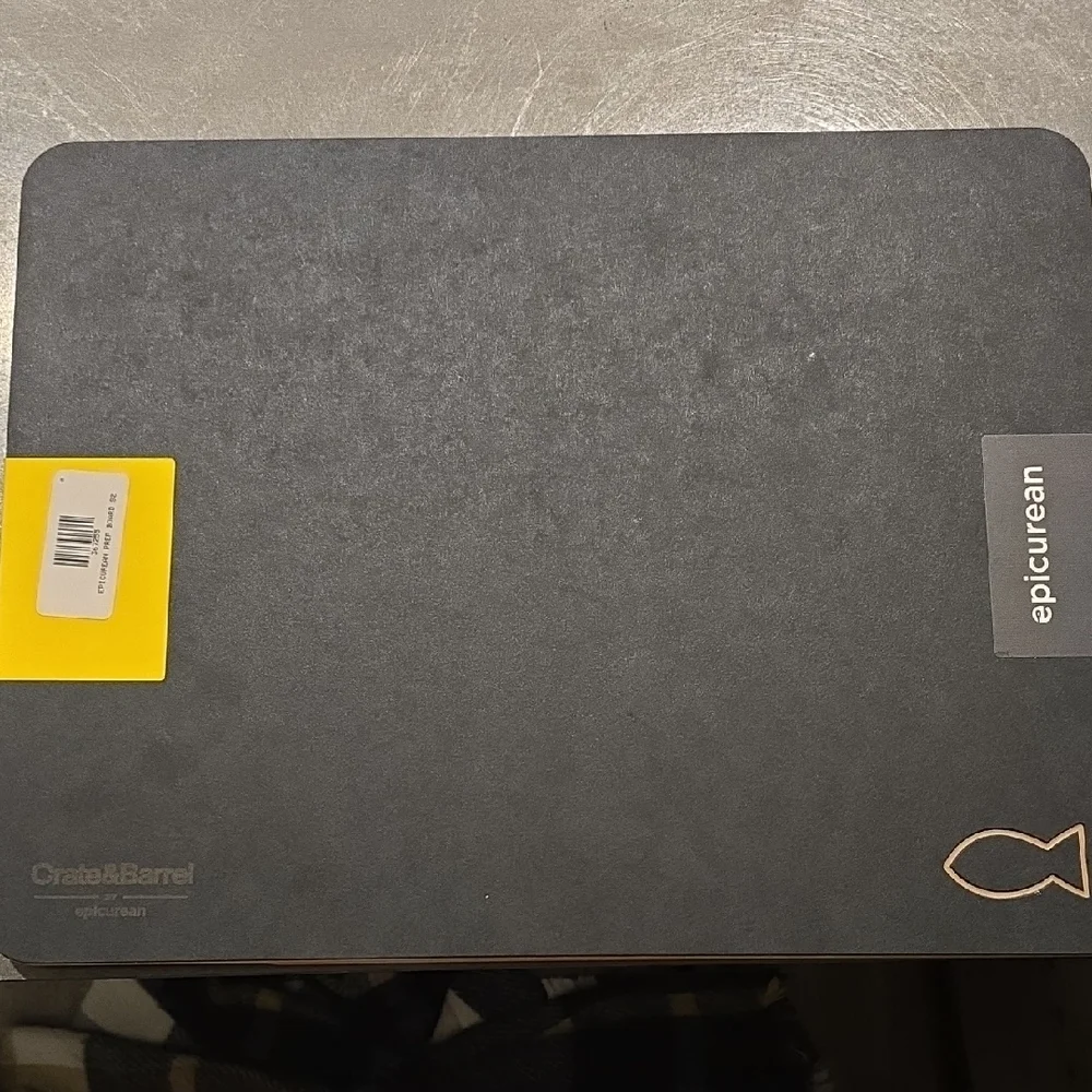 Crate&Barrel Black Food Coded Cutting Boards